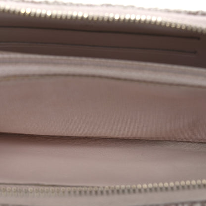 Chanel Lurex Canvas Deauville Medium Zip Around Wallet Pink 5 of 11