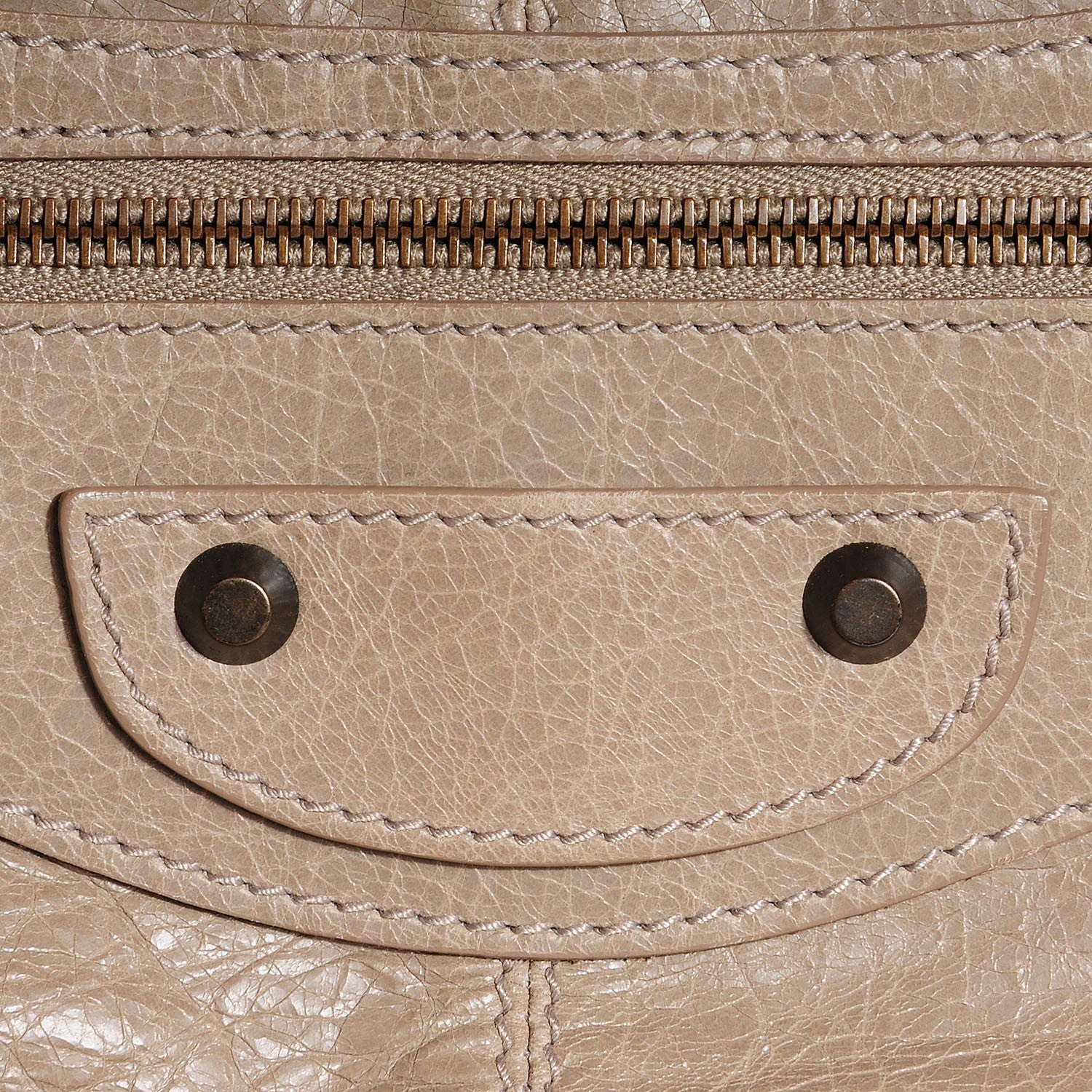 Balenciaga Agneau Classic Hardware Weekender Papyrus 9 of 11