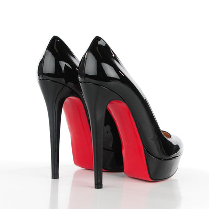 Christian Louboutin Patent Bianca 140 Pumps 39 Black 4 of 8