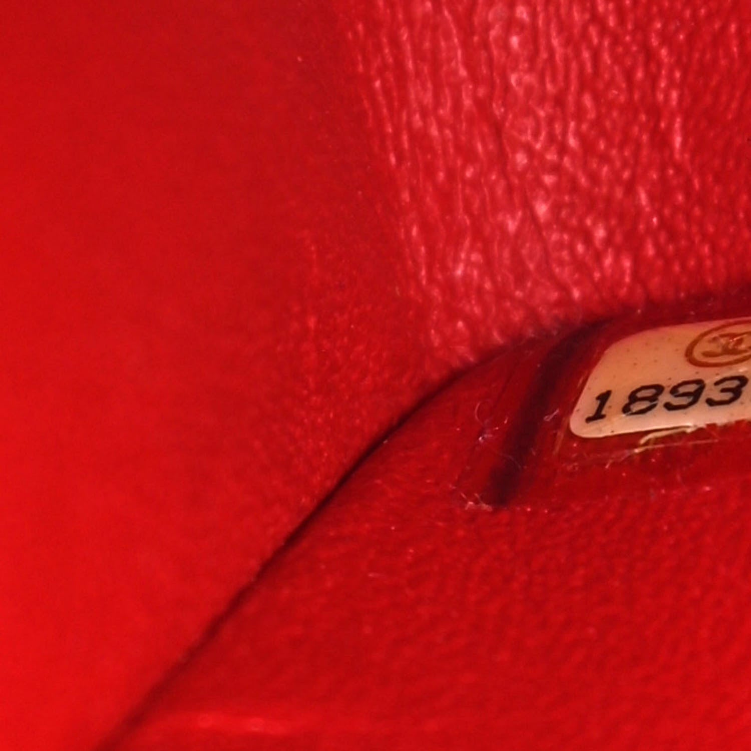 Chanel Lambskin Quilted Medium Double Flap Red 6 of 12
