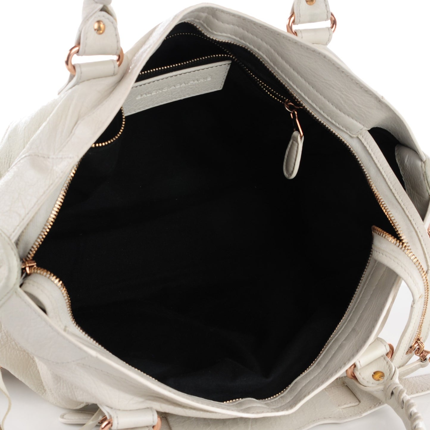 Agneau Giant 12 Rose Gold Hardware City White Light