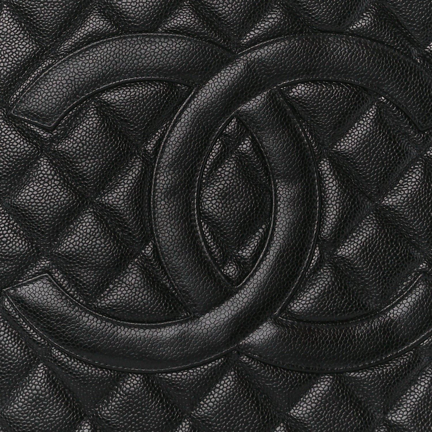 Chanel Caviar Quilted Medallion Tote Black 8 of 10
