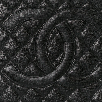 Chanel Caviar Quilted Medallion Tote Black 8 of 10