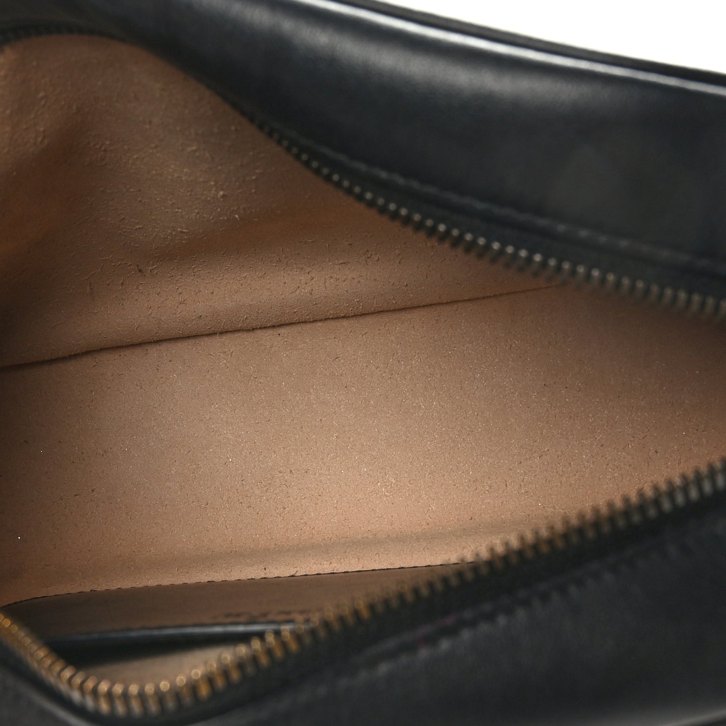 Calfskin Matelasse Small GG Marmont Chain Shoulder Bag Black