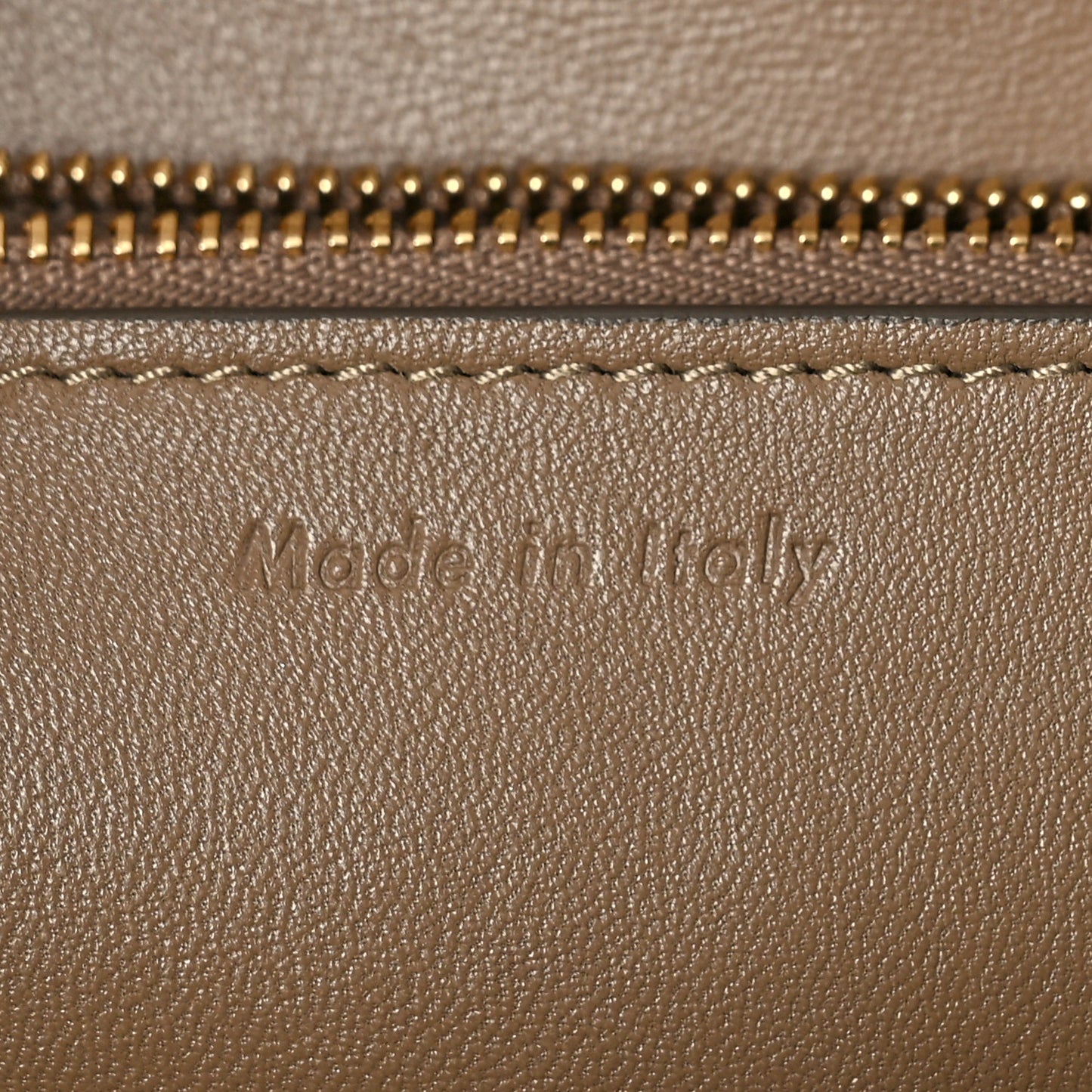 Liege Calfskin Medium Classic Box Flap Bag Taupe