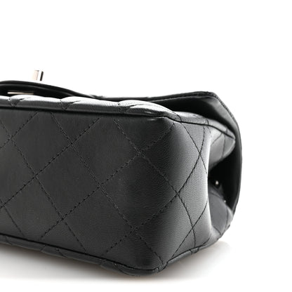 Chanel Lambskin Quilted Mini Rectangular Flap Black 10 of 10