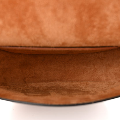 Celine Smooth Calfskin Cuir Triomphe Folco Crossbody Bag Tan 5 of 11