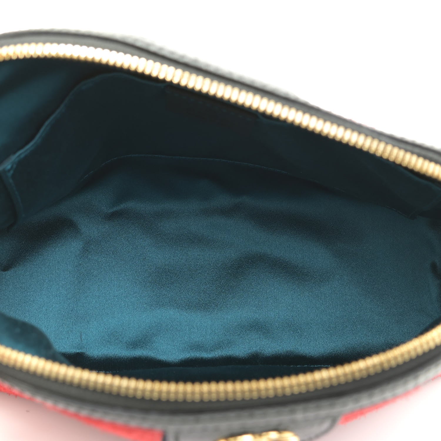 Gucci Suede Patent Web GG Small Ophidia Dome Shoulder Bag Hibiscus Red 5 of 10