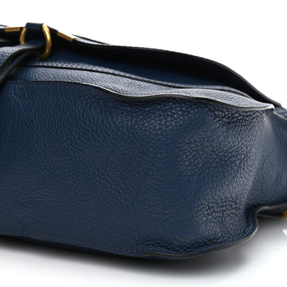 Chloe Calfskin Medium Marcie Satchel Blue 10 of 11