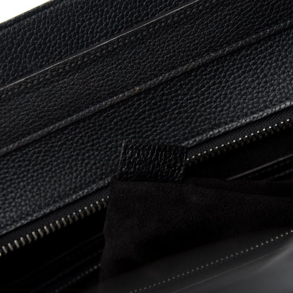 Celine Drummed Calfskin Mini Luggage Black 9 of 14