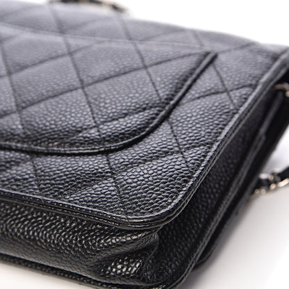 Chanel Caviar Quilted Wallet On Chain WOC Black 16 of 18