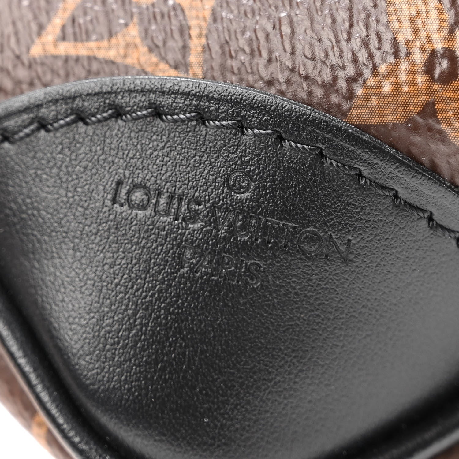 Louis Vuitton Monogram Odeon PM Black 6 of 10