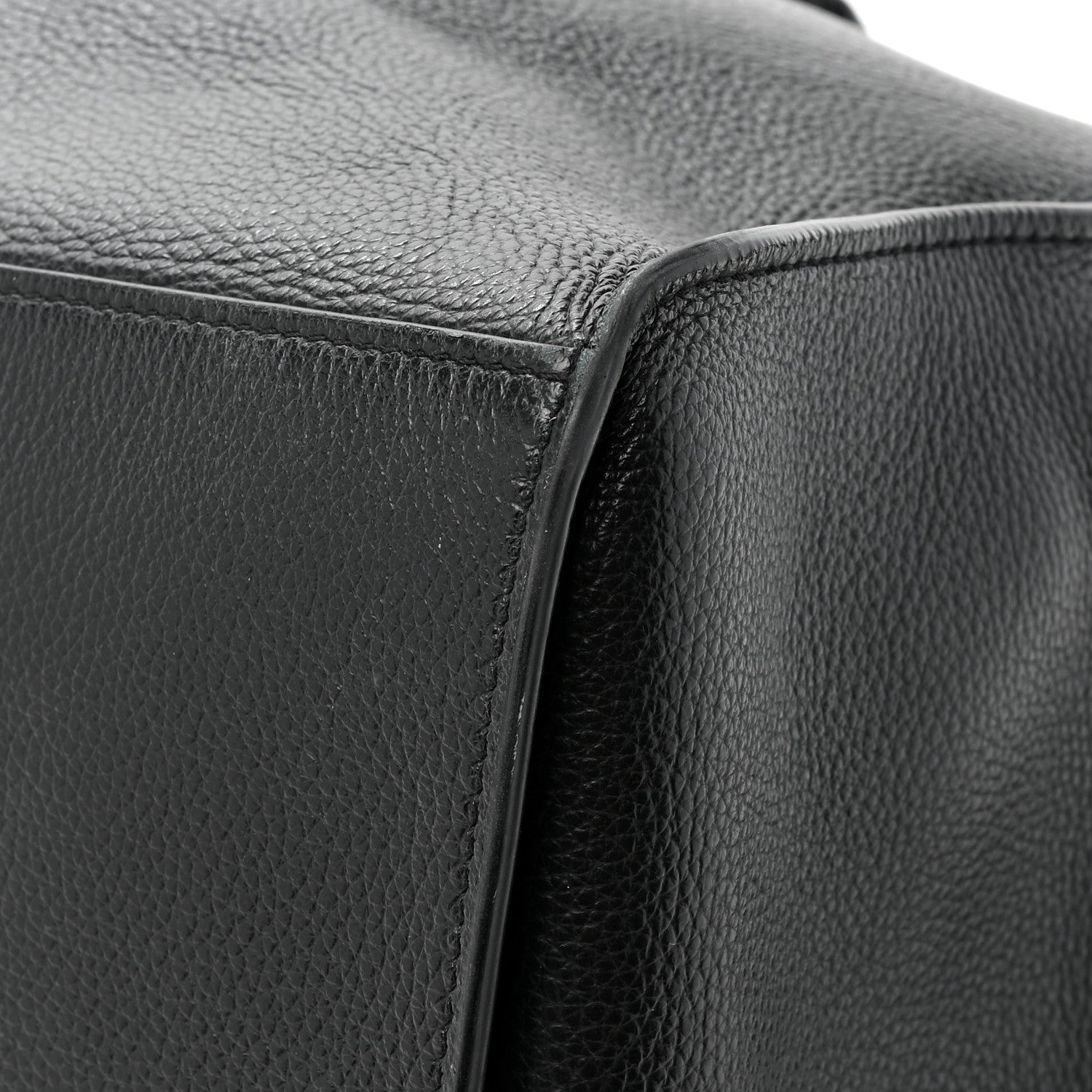 Balenciaga Grained Calfskin Neo Classic Black Hardware Large Top Handle Bag Black 17 of 21