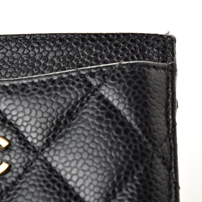 Chanel Caviar Quilted Card Holder Black 11 of 14