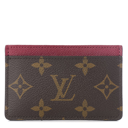 Louis Vuitton Monogram Card Holder Fuchsia 1 of 7