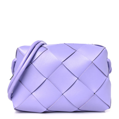 Bottega Veneta Lambskin Maxi Intrecciato Small Cassette Camera Bag Wisteria 1 of 8