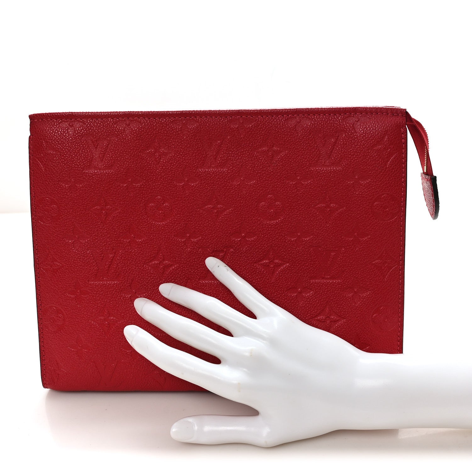 Louis Vuitton Empreinte Monogram Toiletry Pouch 26 Scarlet 2 of 6