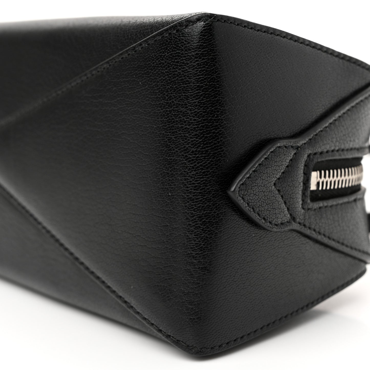 Goatskin Medium Le Teckel Bag Black