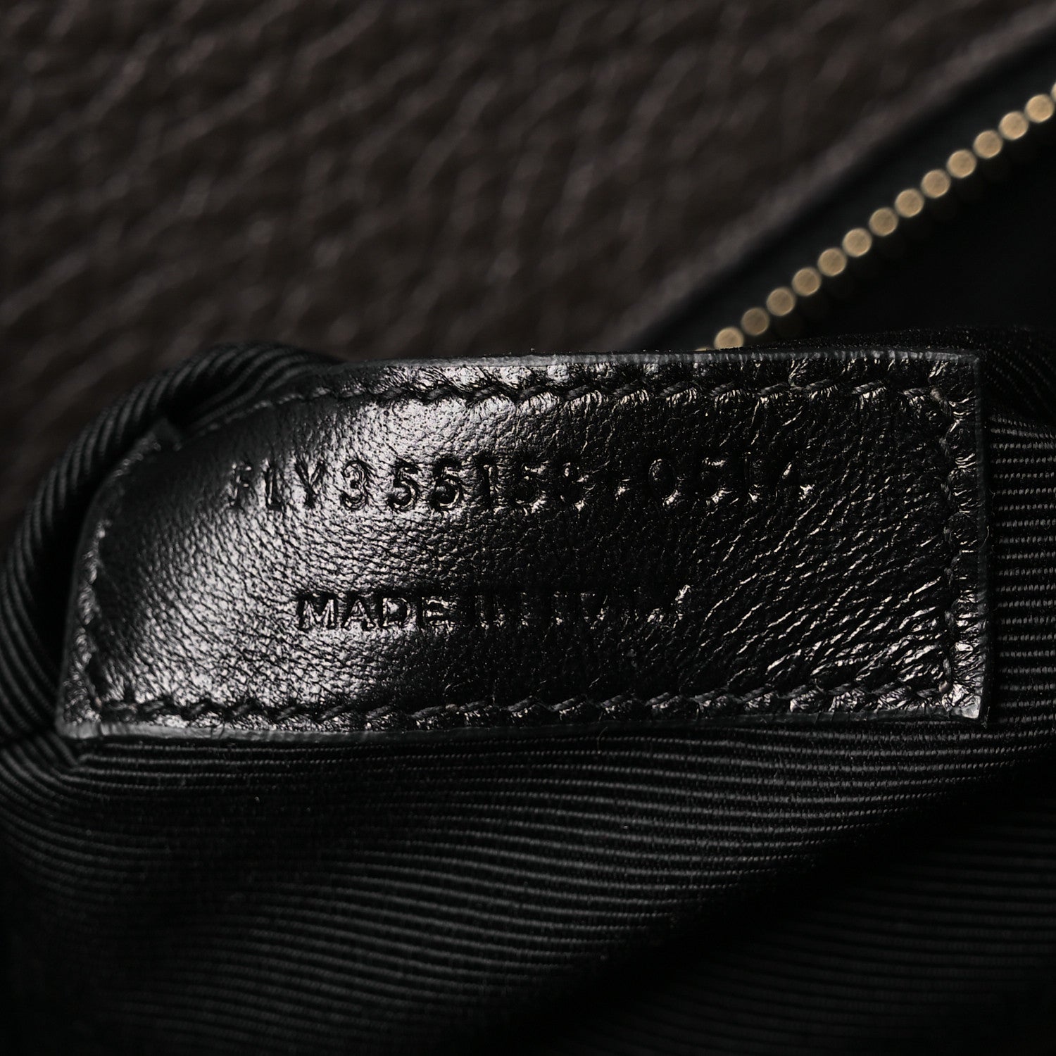 Saint Laurent Grained Calfskin Small Sac De Jour Dark Brown 7 of 11