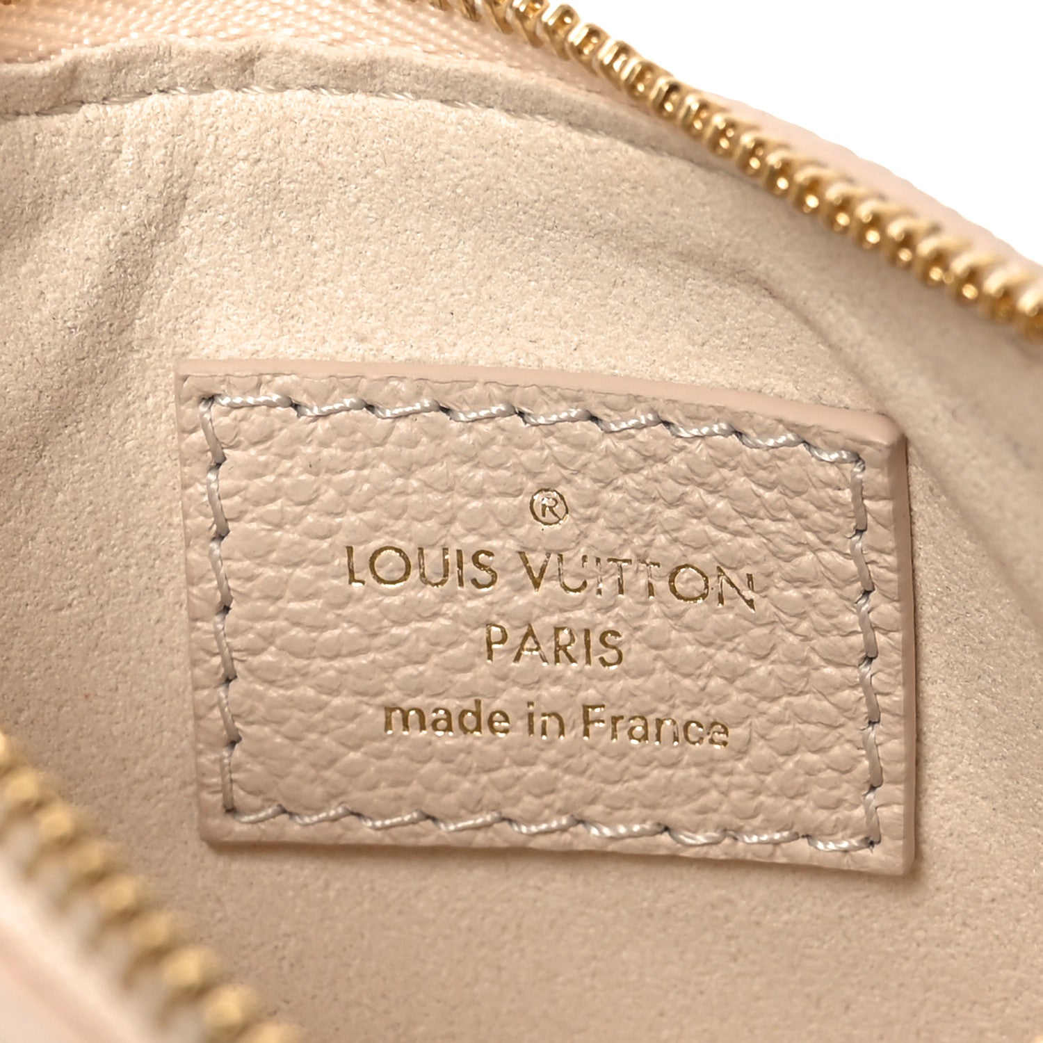 Louis Vuitton Empreinte Monogram Giant LV Bundle Pochette Cream 6 of 6
