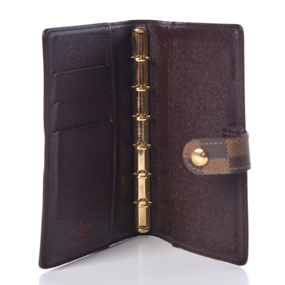 Louis Vuitton Damier Ebene Small Ring Agenda Cover 5 of 7