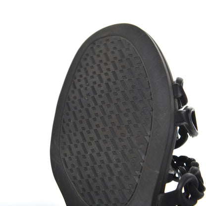 Hermes Rubber Chaine d'Ancre Nude Sandals 36 Black 11 of 16