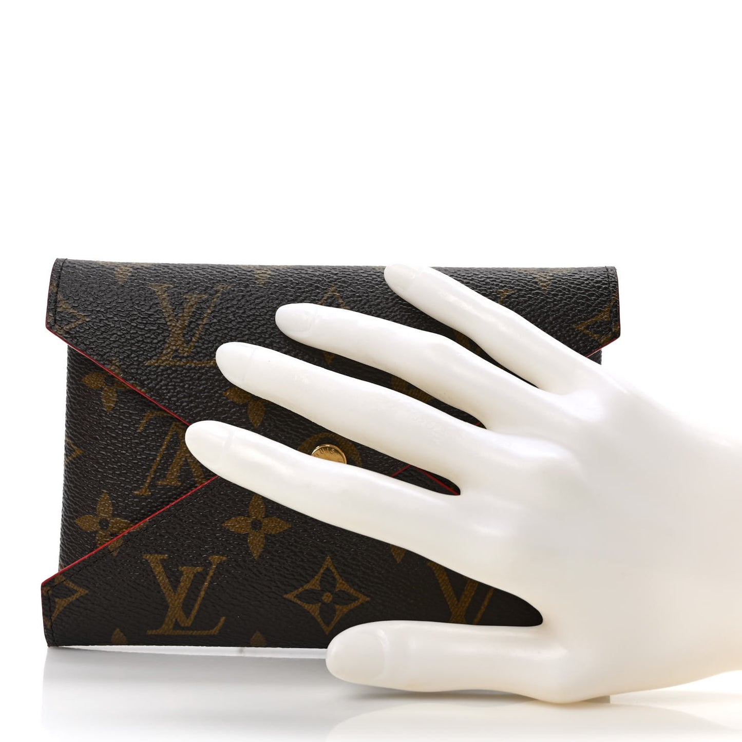 Monogram Medium Kirigami Pochette Insert Coquelicot