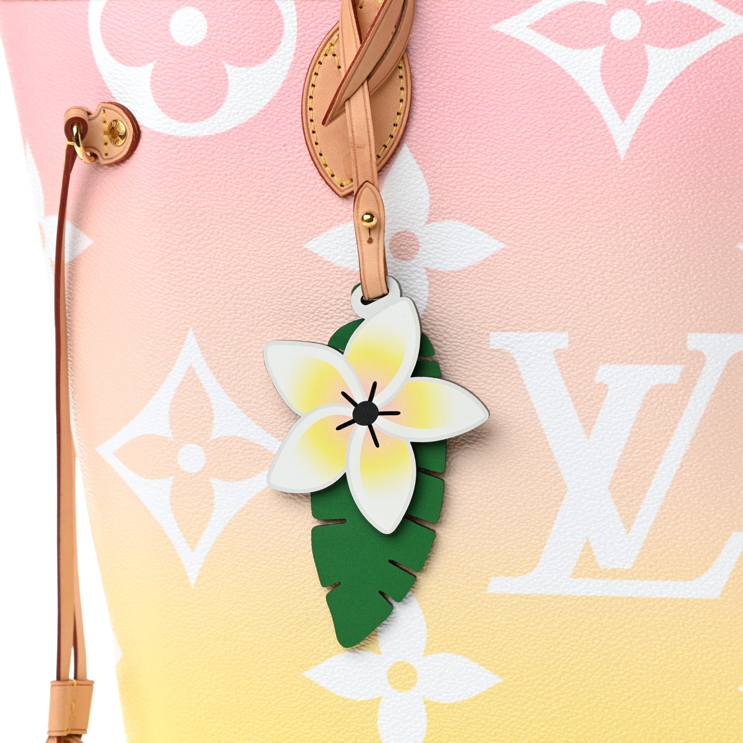 Monogram Giant By The Pool Neverfull MM Light Pink