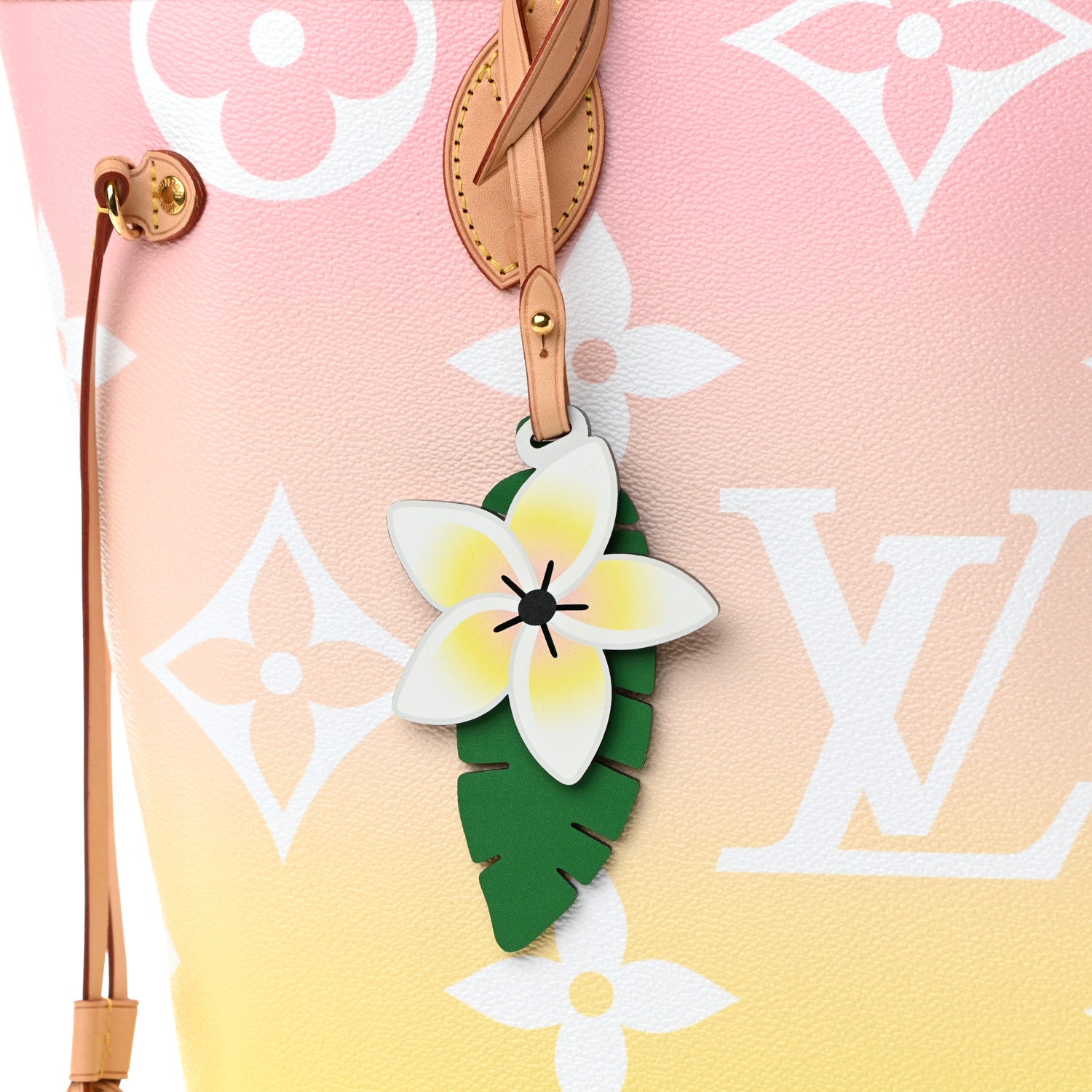 Louis Vuitton Monogram Giant By The Pool Neverfull MM Light Pink 9 of 13