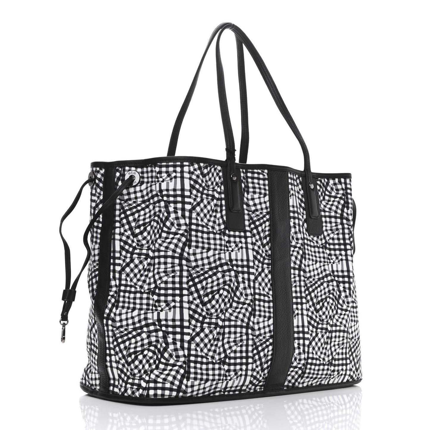 Visetos Large Liz Reversible Shopper Tote Black