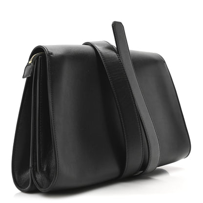 The Row Smooth Calfskin Isla Clutch Black 2 of 8