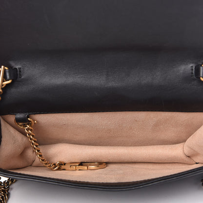 Gucci Calfskin Matelasse GG Marmont Mini Bag Black 5 of 9