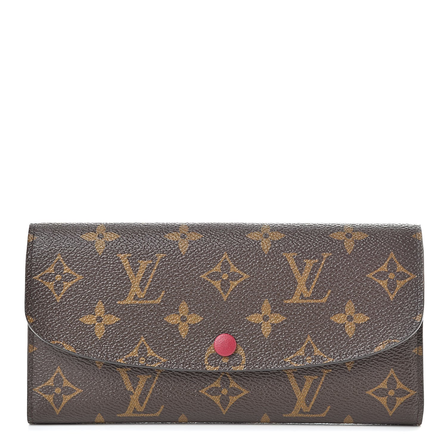 Louis Vuitton Monogram Emilie Wallet Fuchsia 1 of 8
