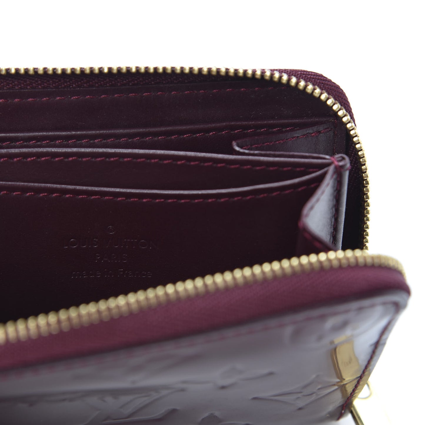 Vernis Zippy Coin Purse Wallet Rouge Fauviste