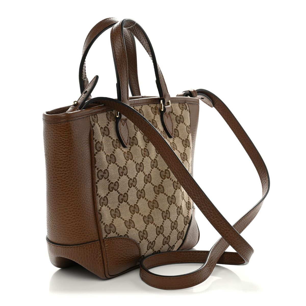 Gucci Monogram Small Bree Tote Beige Tabacco 3 of 10