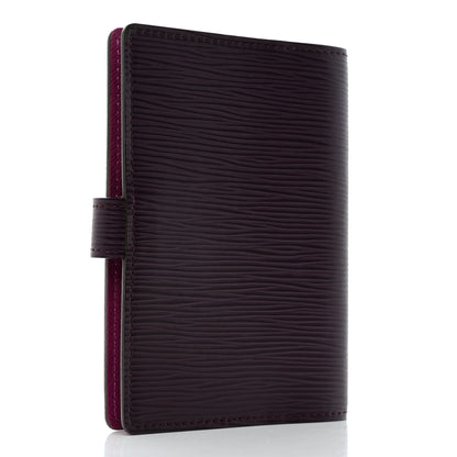 Louis Vuitton Epi Small Ring Agenda Cover Cassis 3 of 8