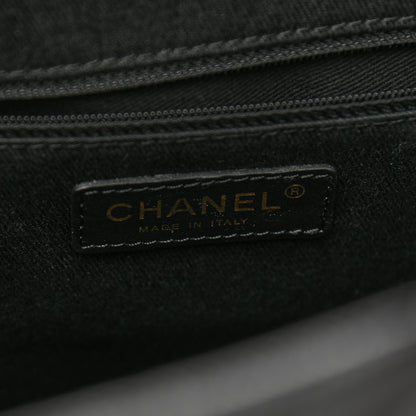 Chanel Caviar Quilted Timeless CC Soft Tote Black 6 of 10