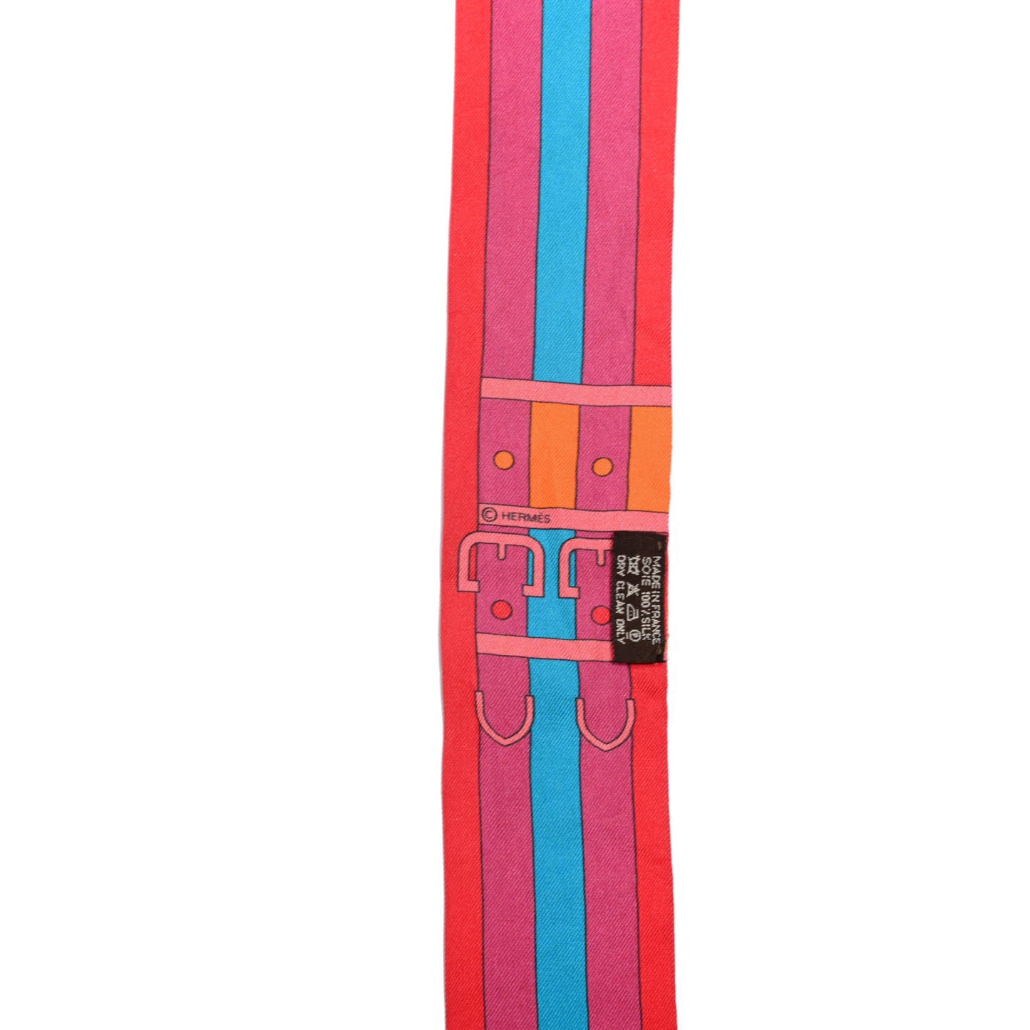 Silk Rocabar Twilly Orange Rouge Framboise