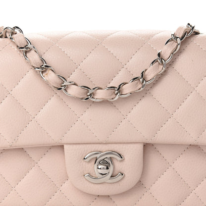 Chanel Caviar Quilted Mini Rectangular Flap Light Pink 10 of 10