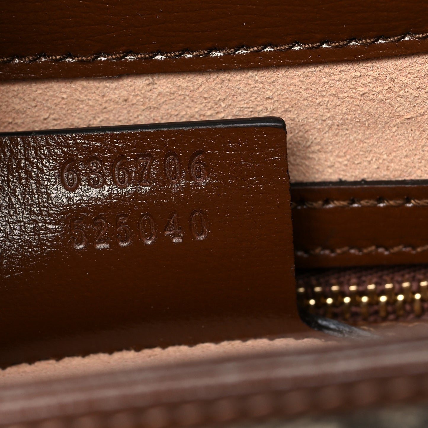 GG Supreme Monogram Azalea Calfskin Web Small Jackie 1961 Hobo Beige Ebony Brown Sugar