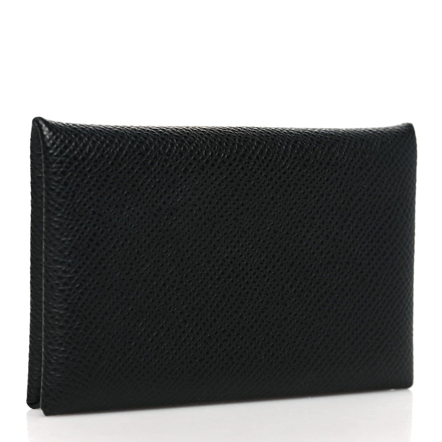 Hermes Epsom Calvi Card Case Black 3 of 9