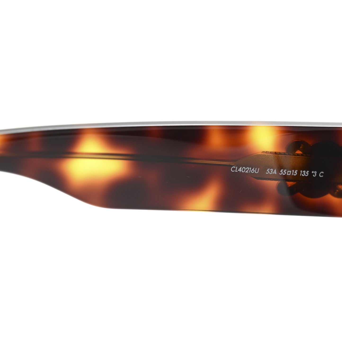 Acetate Triomphe 04 Sunglasses CL 40216U Dark Havana