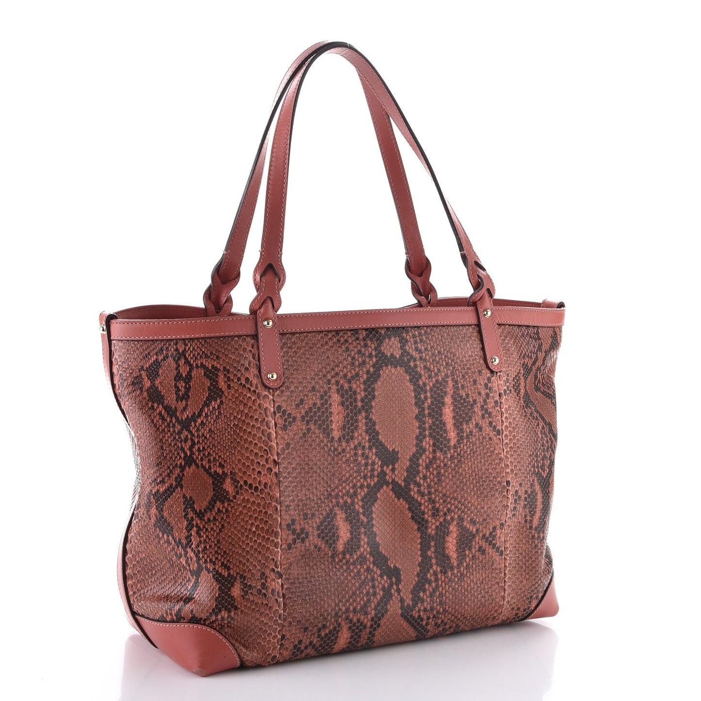 Python Medium Craft Tote Coral
