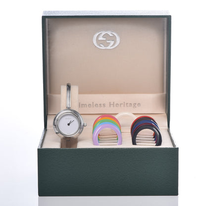 Gucci Stainless Steel 26mm Interchangeable Bezel Quartz Watch 8 of 8