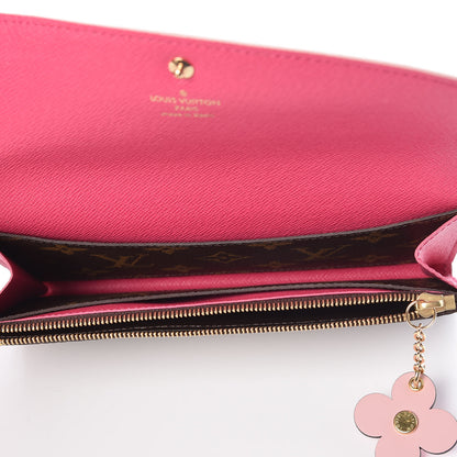 Louis Vuitton Monogram Bloom Flower Emilie Wallet 5 of 7