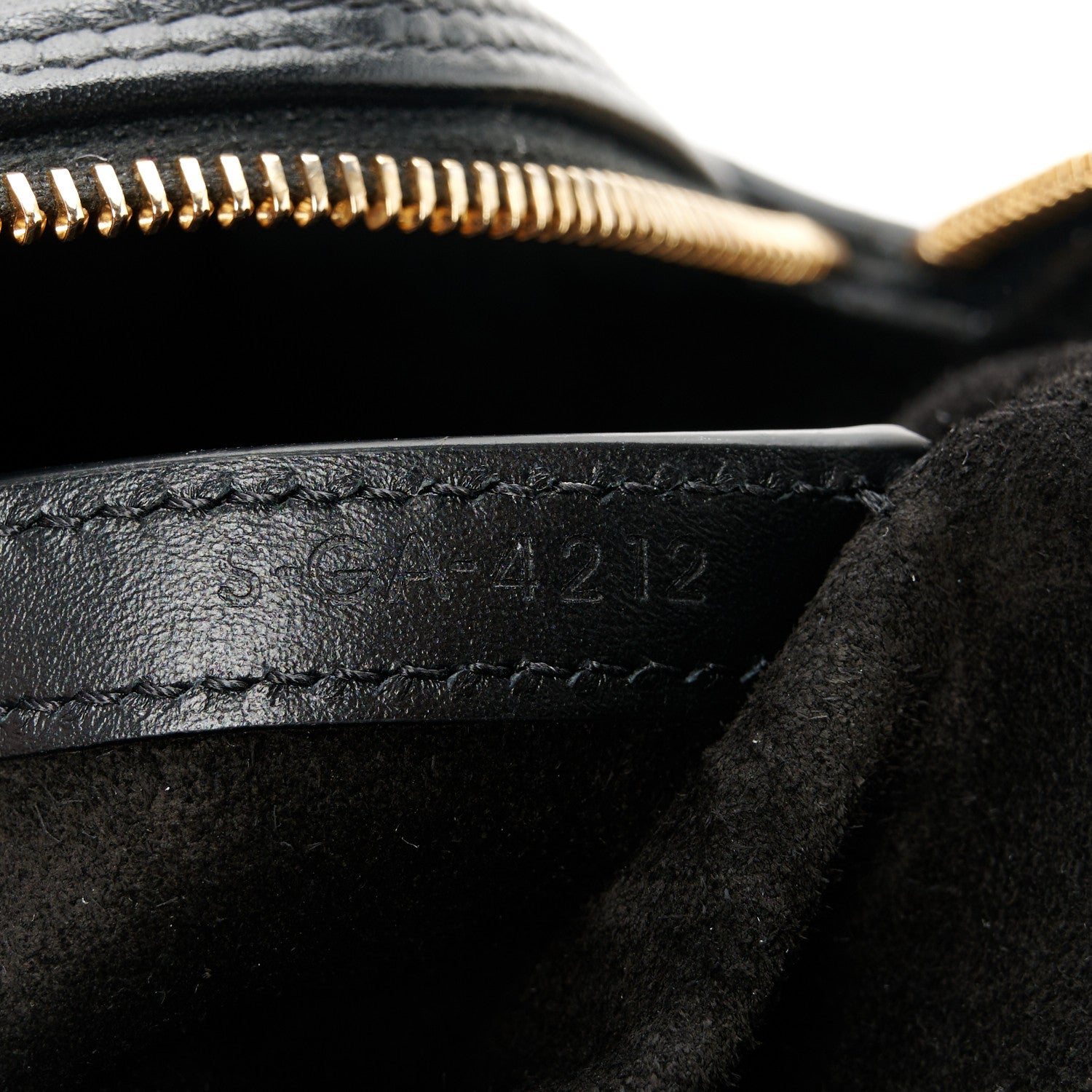 Celine Smooth Calfskin Triomphe Small Boston Bag Black 7 of 11