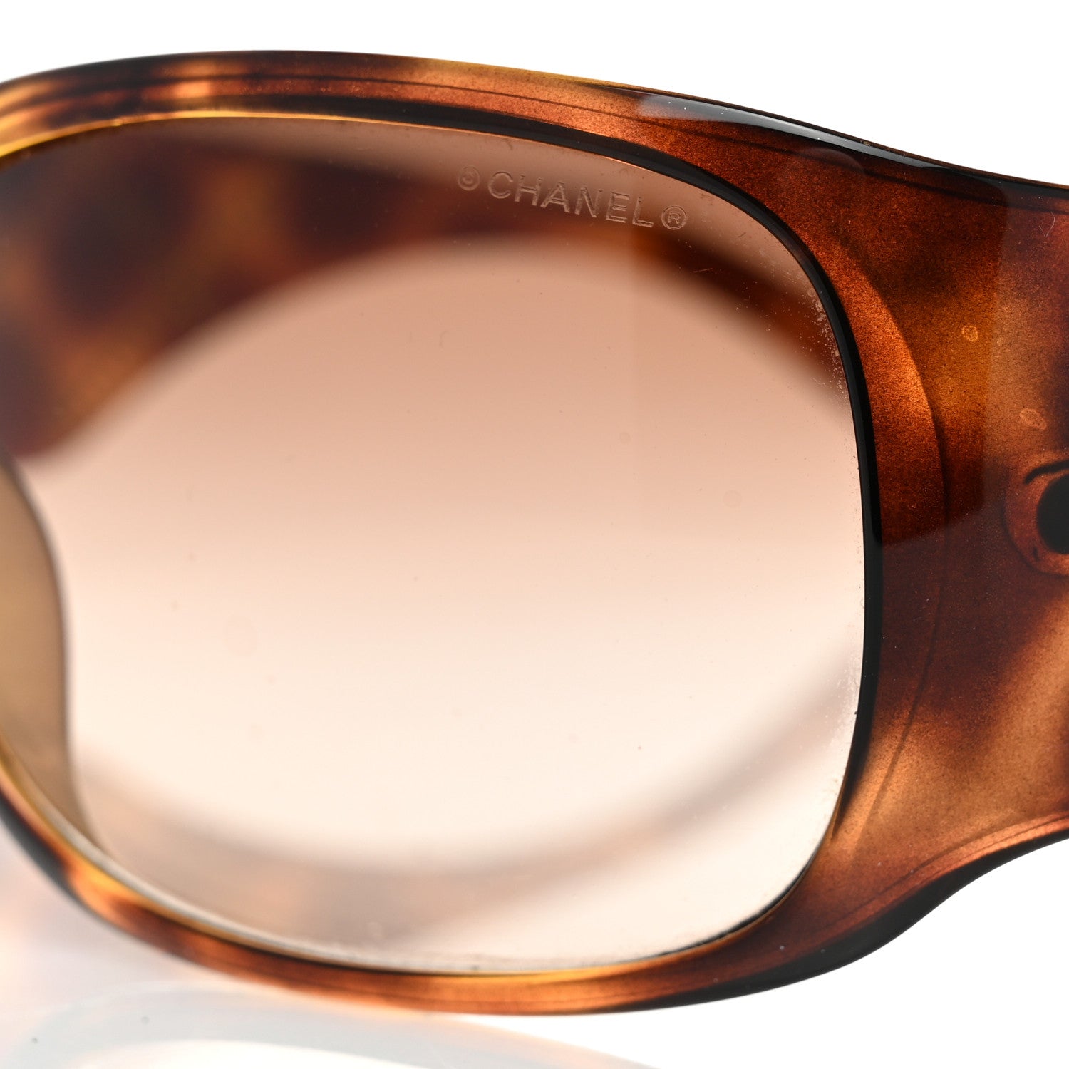Chanel Acetate Crystal CC Sunglasses 5080-B Brown 7 of 8