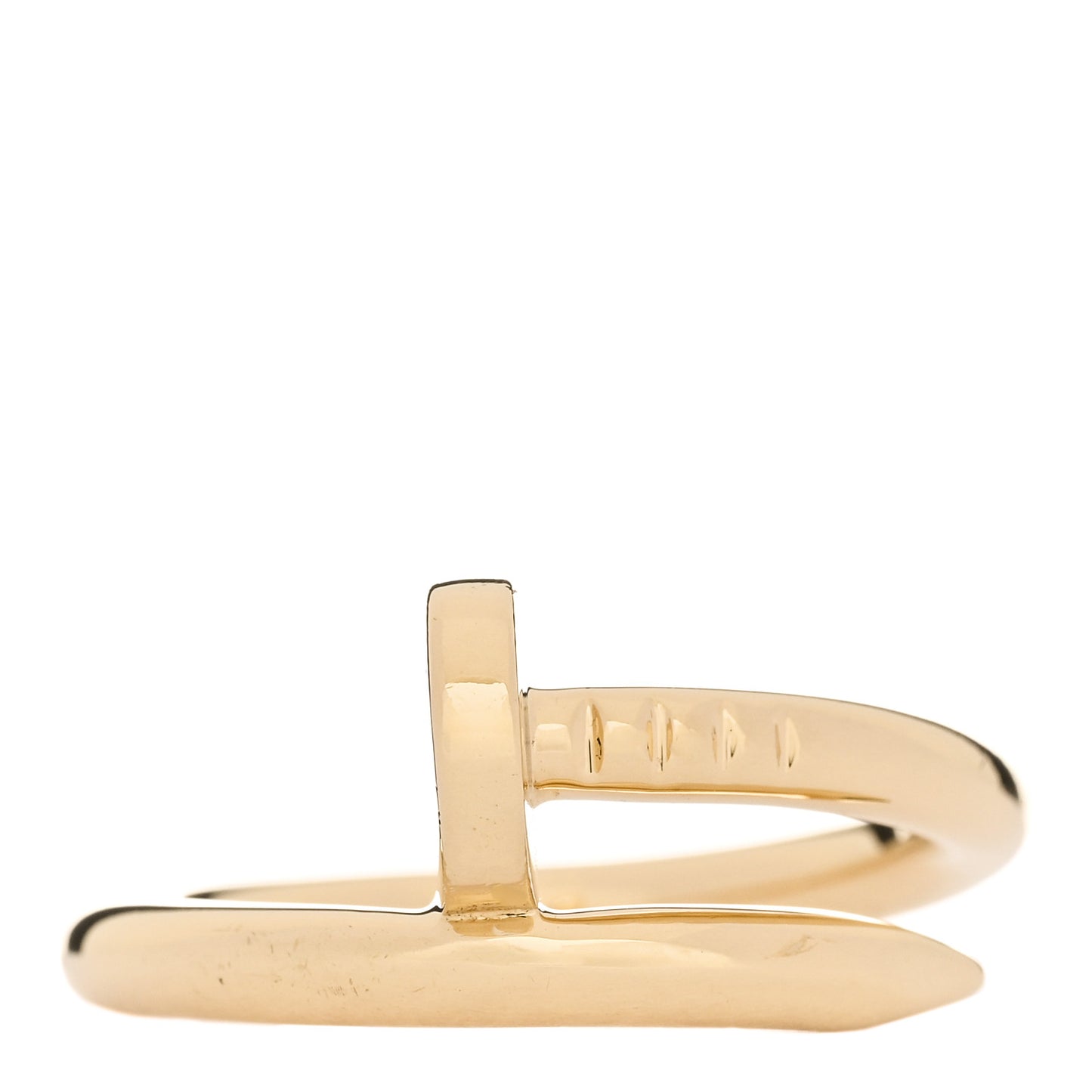 18K Yellow Gold Juste Un Clou Ring 53 6.25
