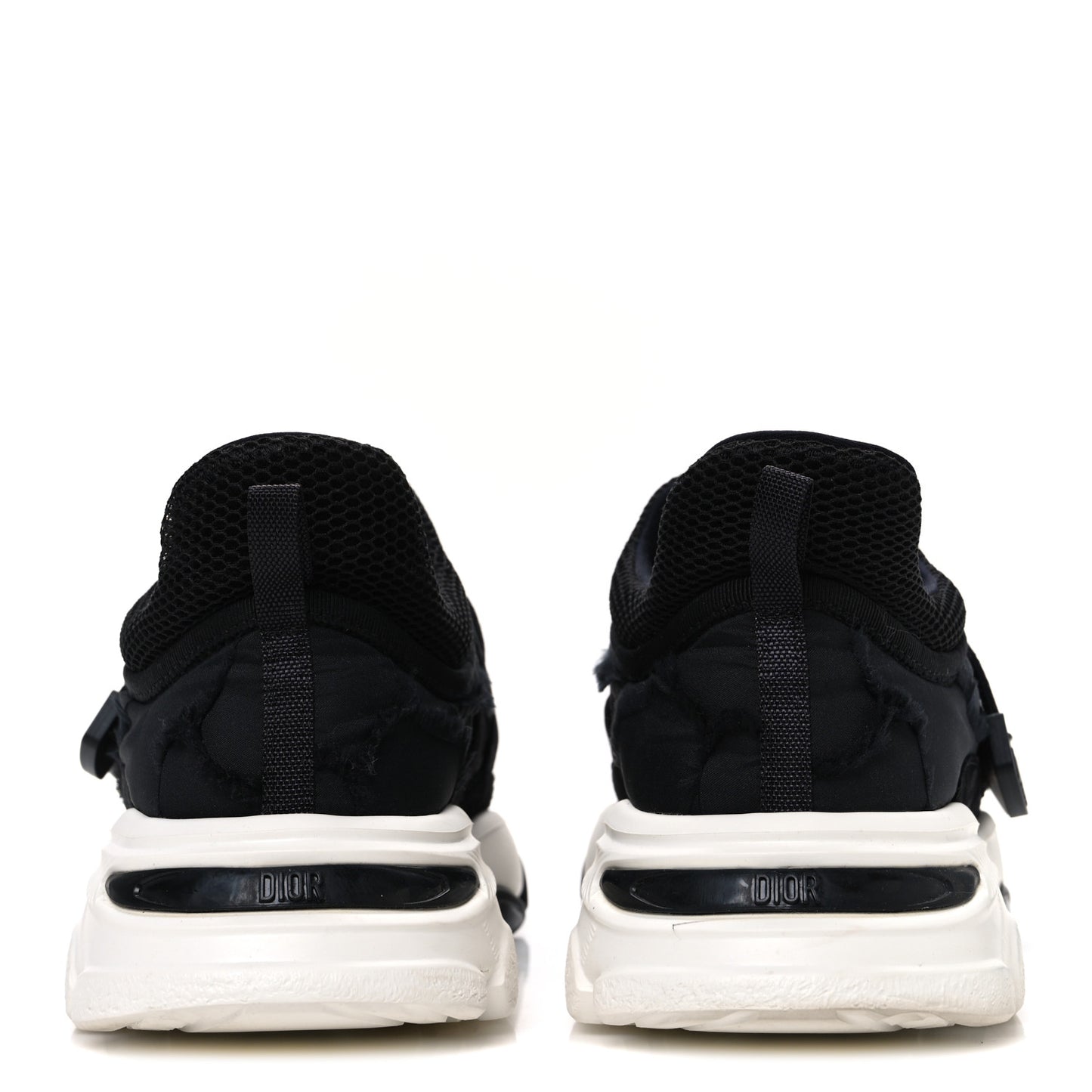 Technical Fabric Nylon Camouflage Womens D-Wander Sneakers 39.5 Black