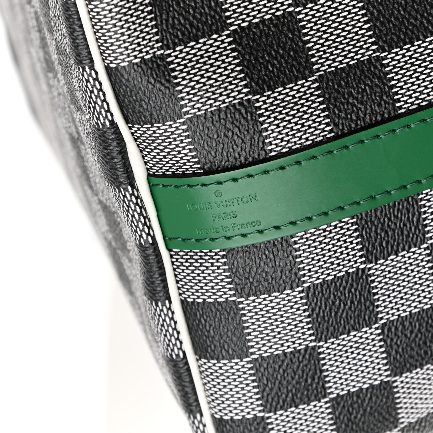 Louis Vuitton Damier Speedy Bandouliere 30 Black White 6 of 11